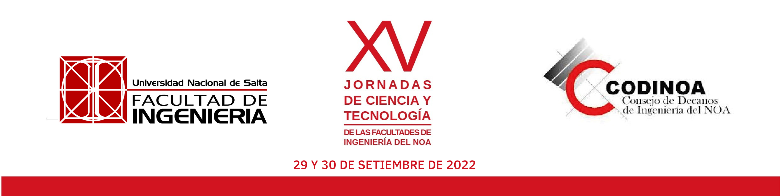 XV Jornadas de Ciencia y Tecnología de Facultades de Ingeniería del NOA